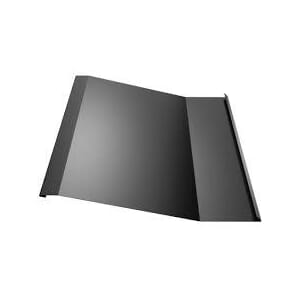 TOP JUNCTION FLASHING - BLACK L 375MM