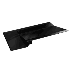 TOP LEFT CORNER FLASHING - BLACK