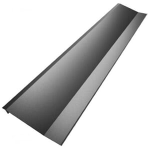 UNIVERSAL TOP CENTER FLASHING - BLACK L 1500MM