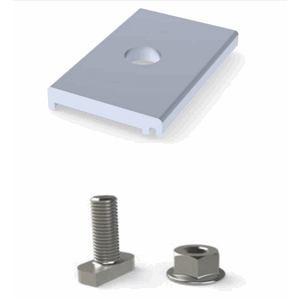 XClamp SET (XClamp, T-Bolt, M8 Nut)