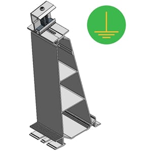 Alu Back Foot ValkPro+ P10* / Max Side
