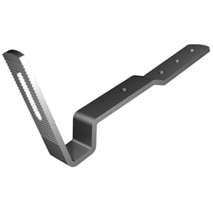 Solarbrakett for Decra og lignende tak